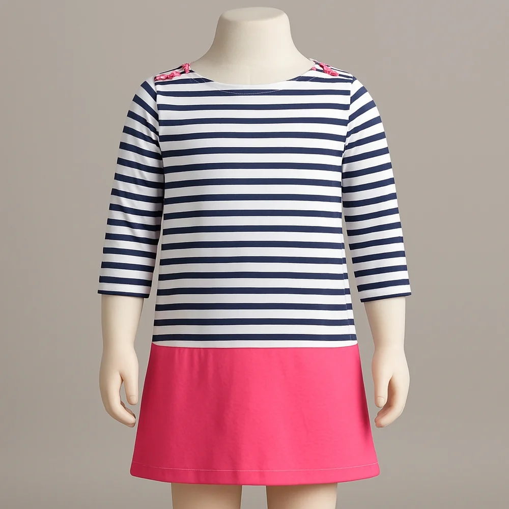 Gymboree Girl’s Colorful Long Sleeve Dress - Size 10 - Excellent Condition